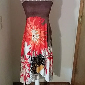 808 Wears Tropical Dress/Skirt Size S/M